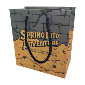 Disney CLUB 33 Indiana Jones 30th Anniversary Spring Into Adventure Gift Bag